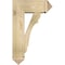 Ekena Millwork Olympic Arts and Crafts Rough Sawn Bracket w/ Offset Brace, Douglas Fir, 8"W x 20"D x 32"H BKT0806X20X32OLY03RDF - alternate 3